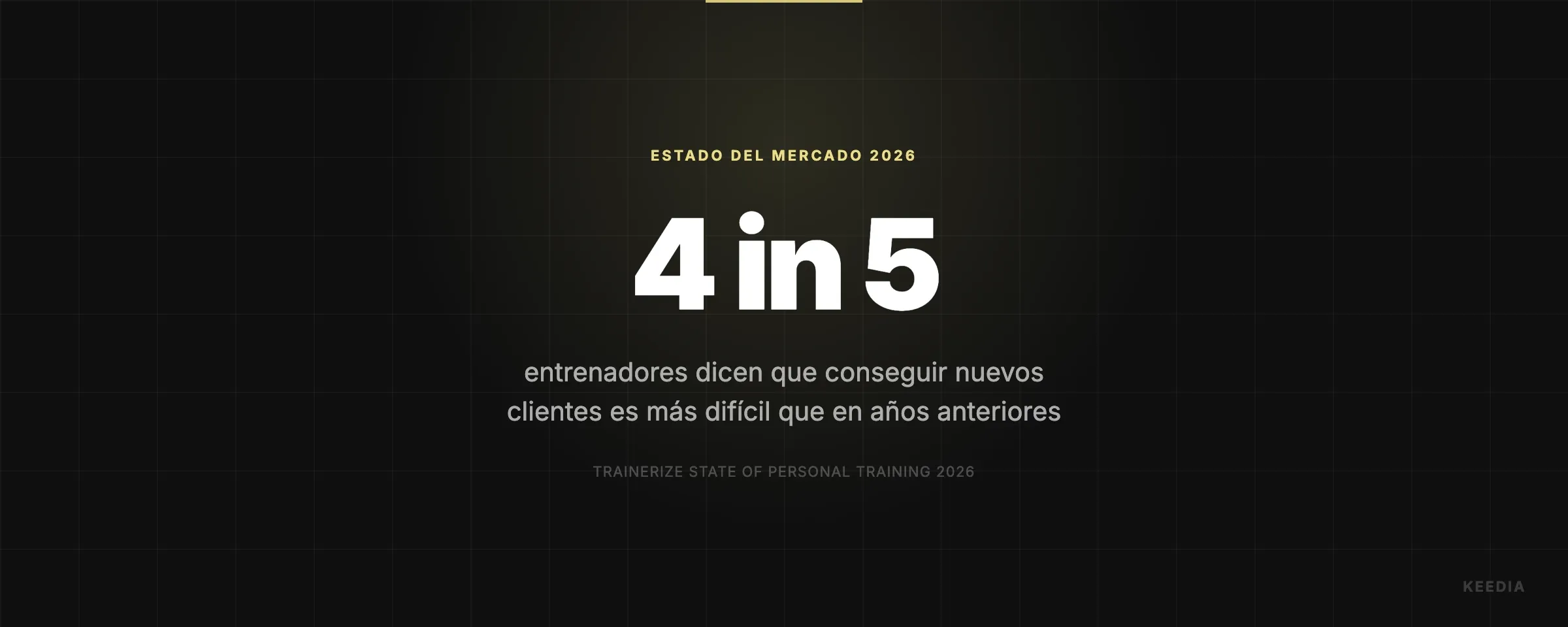 entrenadores dicen que conseguir nuevos clientes es más difícil que en años anteriores