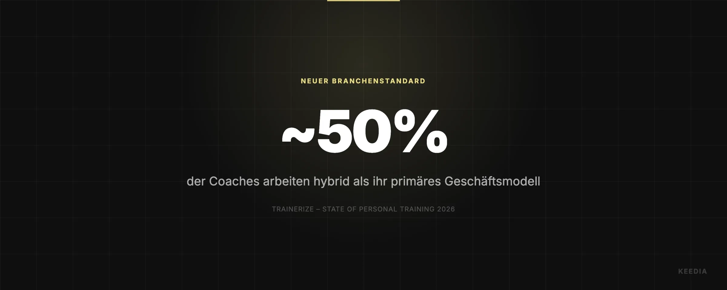 der Coaches arbeiten hybrid als ihr primäres Geschäftsmodell