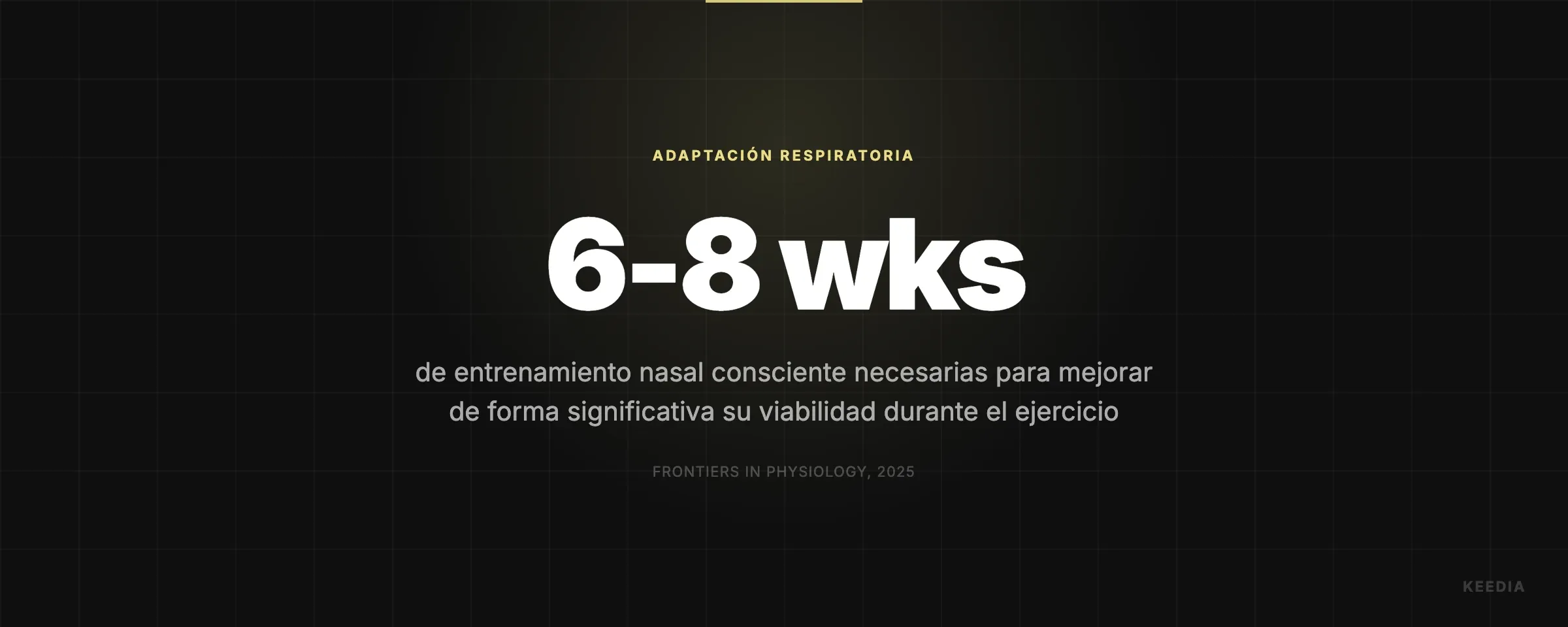 de entrenamiento nasal consciente necesarias para mejorar de forma significativa su viabilidad durante el ejercicio