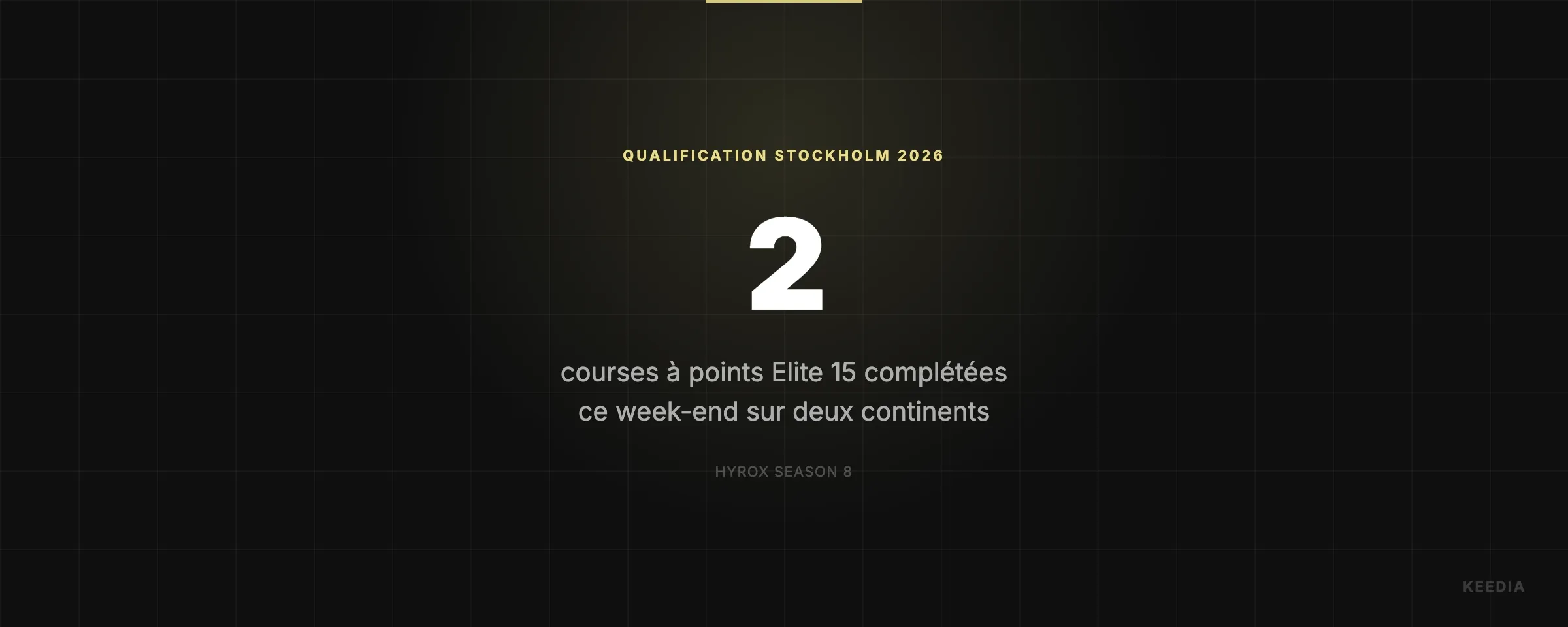 courses à points Elite 15 complétées ce week-end sur deux continents