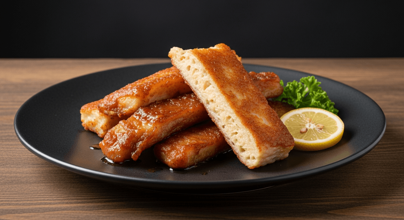 Professional's hands resting on a desk beside an untouched coffee cup and scattered papers in warm office light.