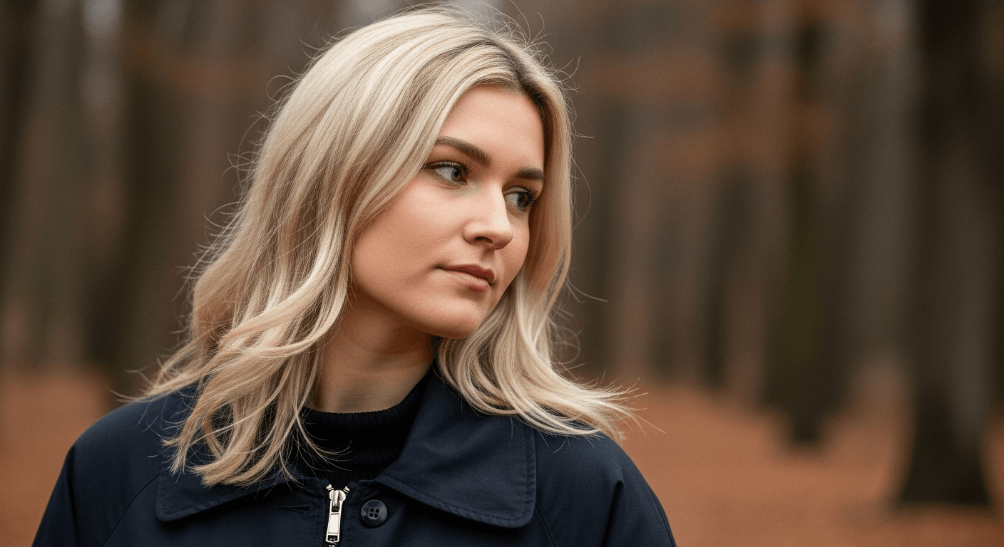A person lying on a yoga mat performs a gentle leg stretch in soft morning golden light through a window.