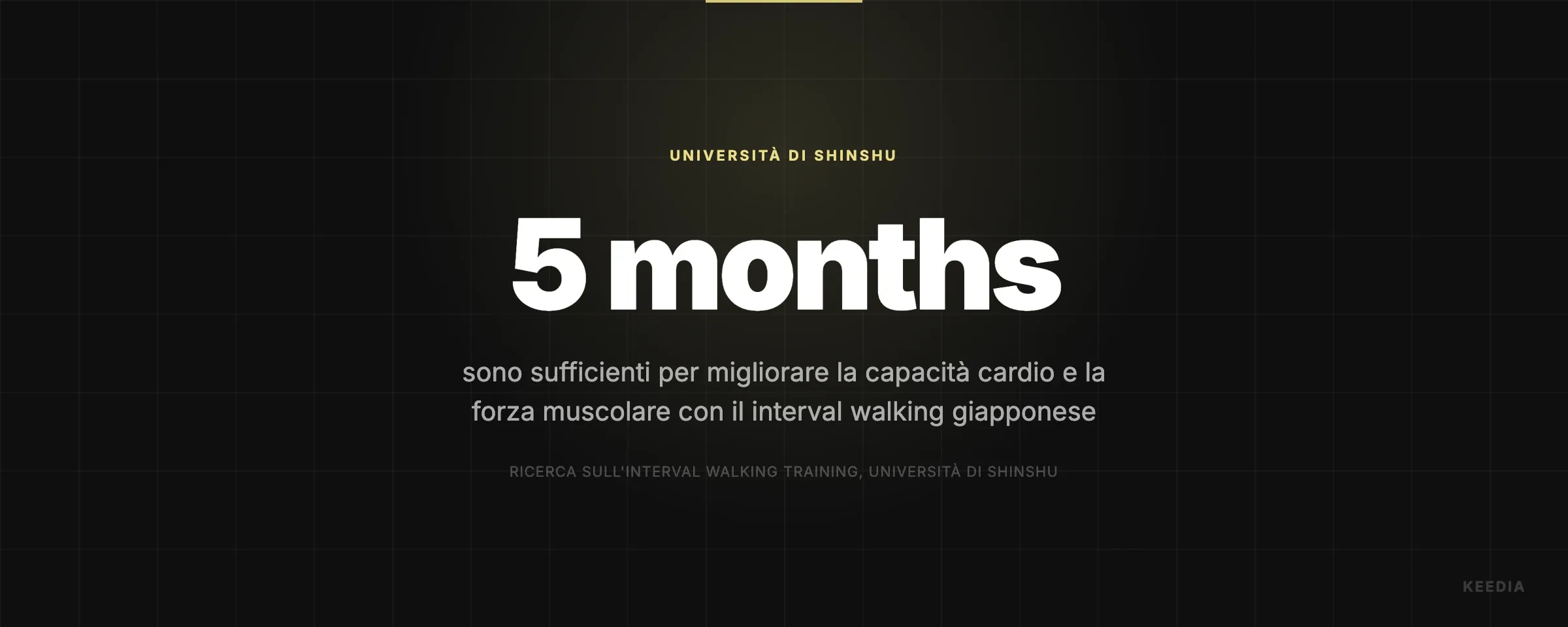 sono sufficienti per migliorare la capacità cardio e la forza muscolare con il interval walking giapponese