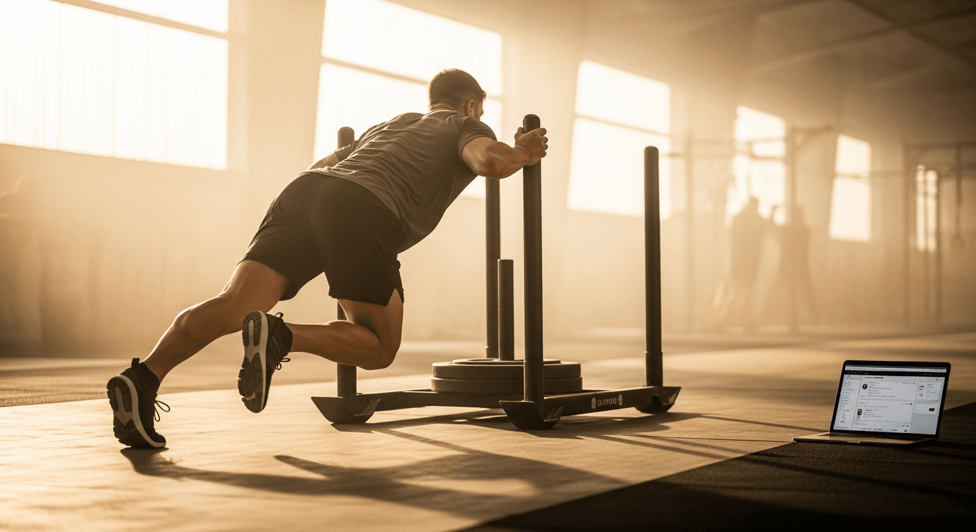 A Runner's 4-Week Plan to Race HYROX Doubles