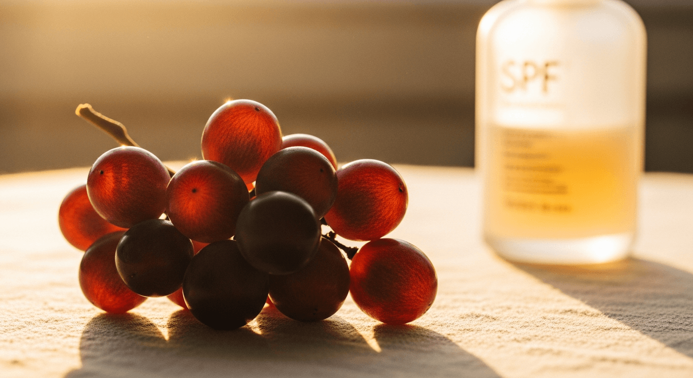 Grapes and UV Protection: What the New Skin Study Shows
