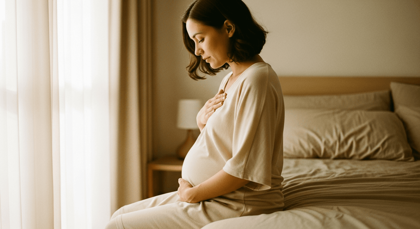 Pregnancy Stress Leaves Lasting Marks on Your Heart