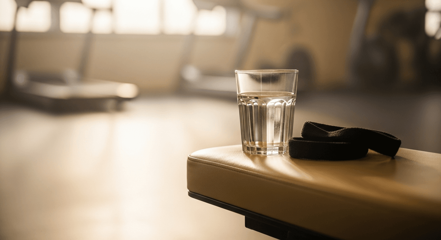 Trinken vor dem Training: wirklich notwendig?