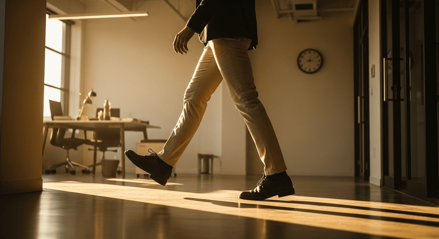 5 Min Gehen pro Stunde: Was die neue Studie zeigt