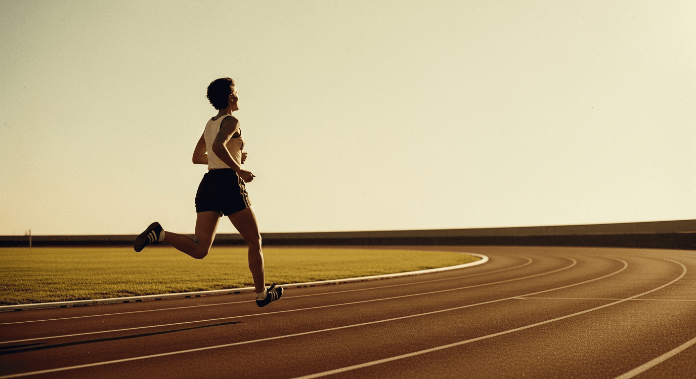 The Woman Who Broke the 5-Minute Mile Nobody Remembers