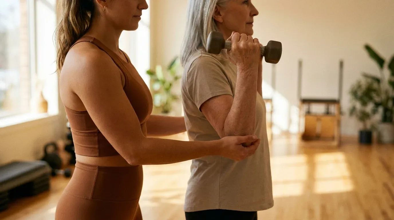 5 Dumbbell Moves Every Beginner Over 50 Should Start With