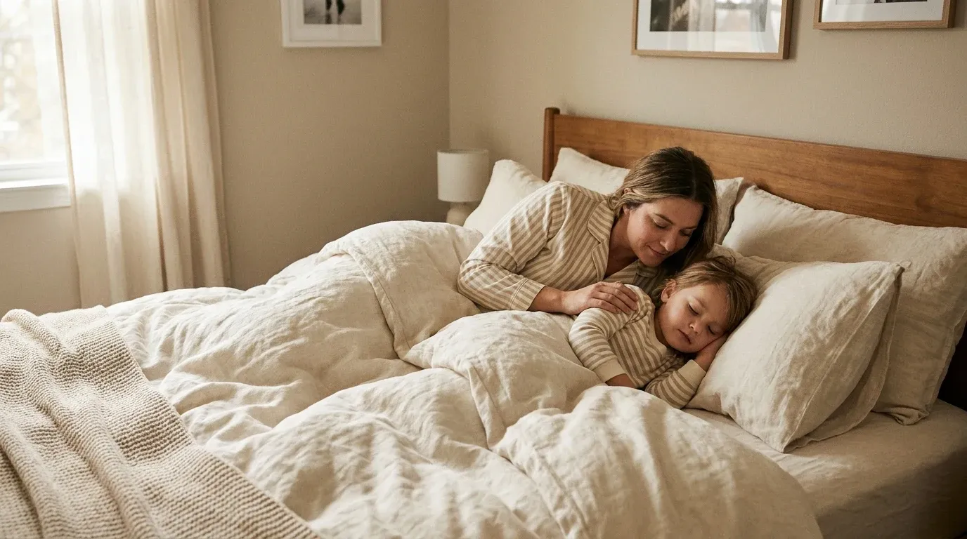 Kids' Sleep Problems Start at Home, Research Confirms